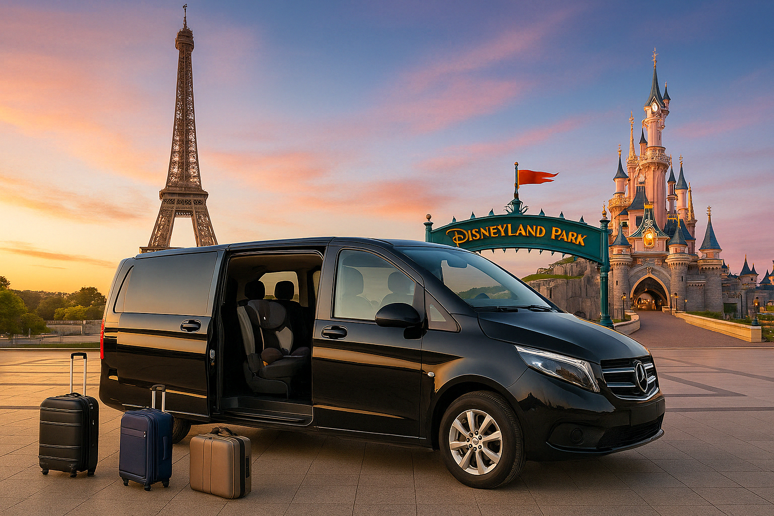 Disneyland and Paris